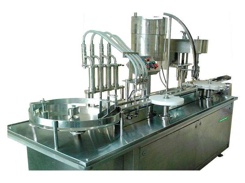 Automatic Liquid Filling And Capping Machine